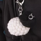 Tessa The White Lamb Bag Charm