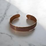 Purple Copper Bangle