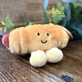 Plushie Sausage Roll Bag Charm