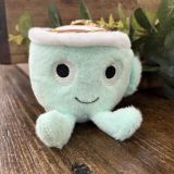 Plushie Coffee Mug Bag Charm