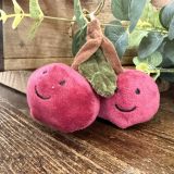 Plushie Cherries Bag Charm