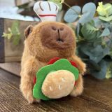 Plushie Capybara Chef Bag Charm
