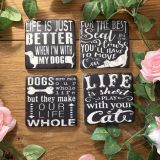 Dog & Cat Coasters