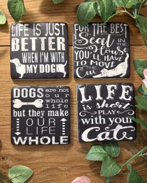 Dog & Cat Coasters