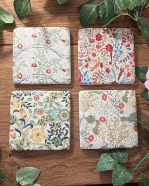 Colourful Floral Coasters