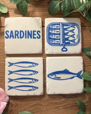Sardine Coasters