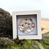 Green Seaside Circle Frame