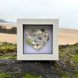 Green Seaside Heart Frame