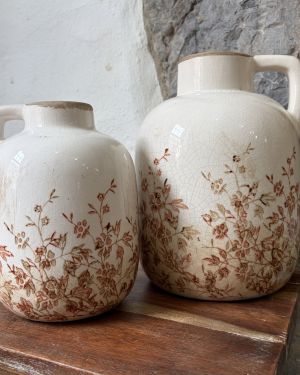 Floral Print Jugs