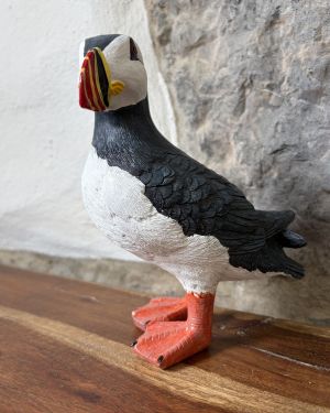 Resin Standing Puffin
