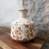 Floral Print Vase