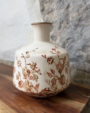 Floral Print Vase