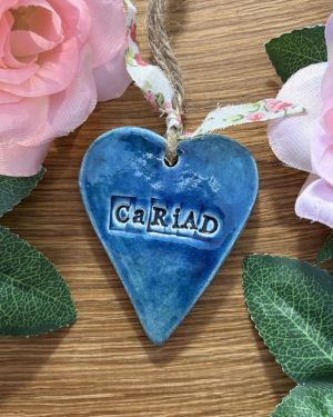 Ceramic Cariad Hanging