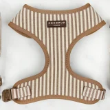London Linen Stripes Adjustable Neck Harness