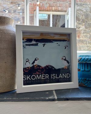 Skomer Island Box Frame