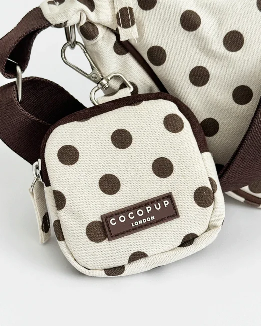Tiramisu Polka Dot Treat Pouch