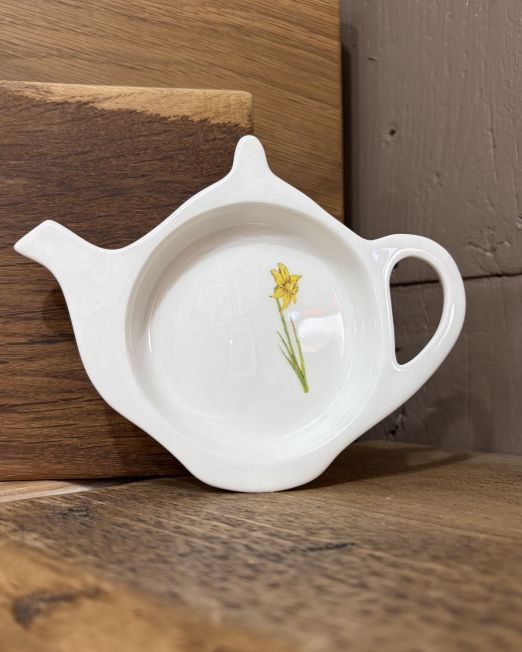 Daffodil Tea Bag Dish