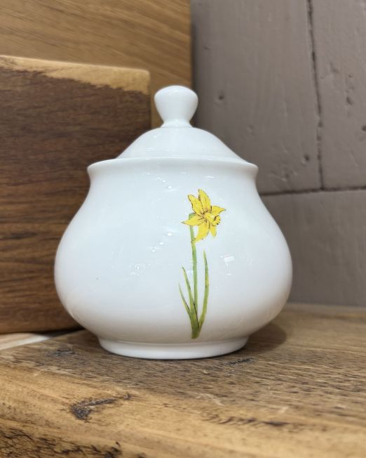 Daffodil Sugar Pot