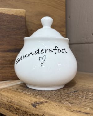 Saundersfoot Sugar Pot