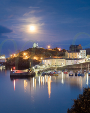 Tenby Moonrise