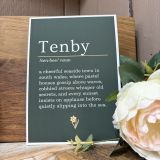 Tenby Green Print
