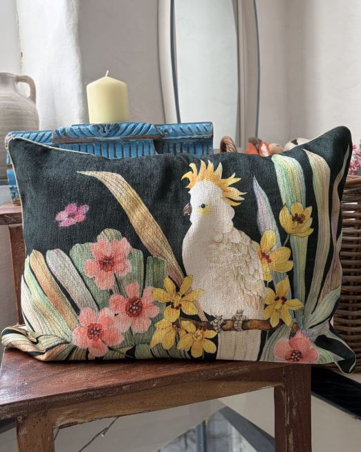 Cockatoo Cushion